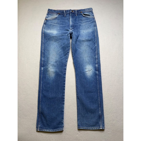 Wrangler Other - Wrangler Jeans Mens 38x34 Blue 13MWZ Cowboy Cut Vintage 90s Made in USA Denim